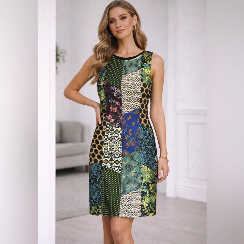A stunning Desigual dress — bold, artistic, and full of personality.👌😍